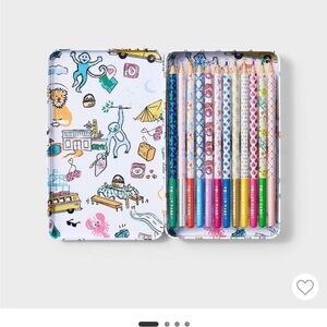 Roller Rabbit x Target Colored Pencil Tin Set